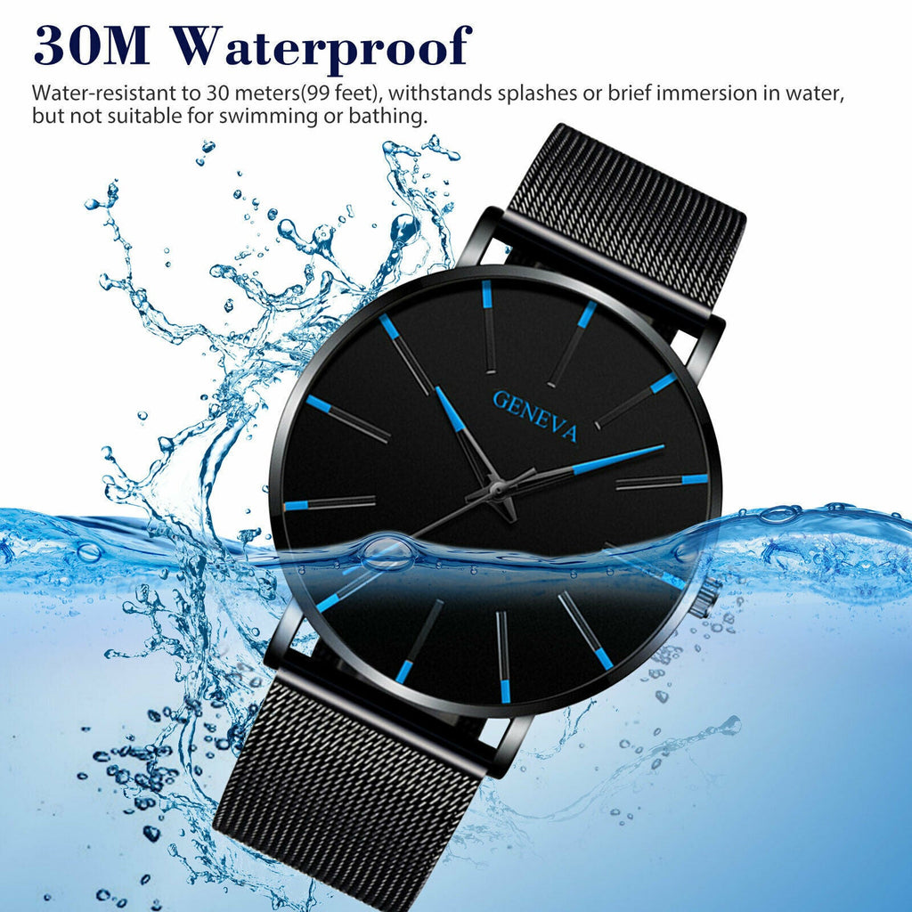 Montre résistante à l'eau
