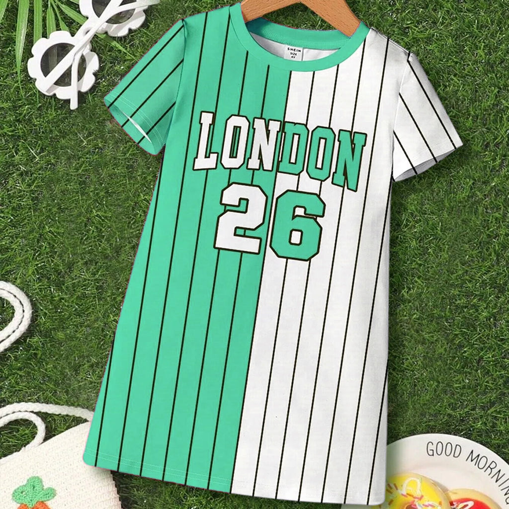 Robe de Basket ample et élégante verte