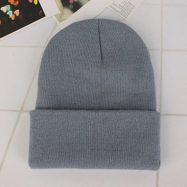 Bonnet gris clair