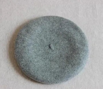 Chapeau de laine gris