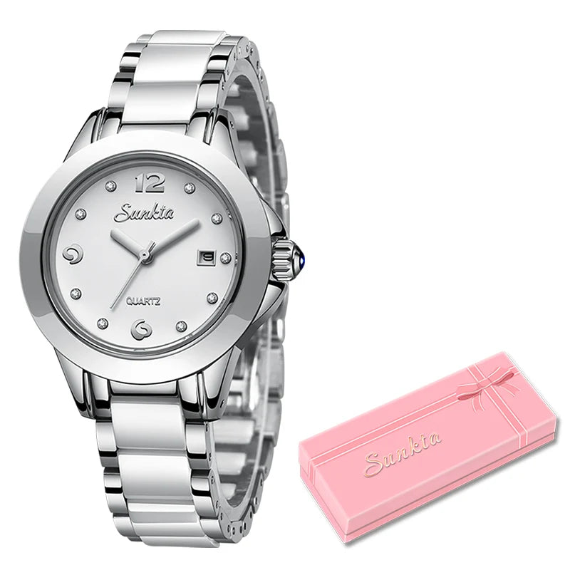 Montre-bracelet Sunkta argent