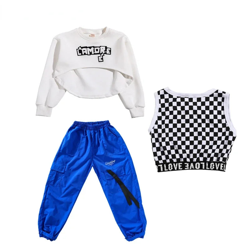 Tenue hip-hop bleu