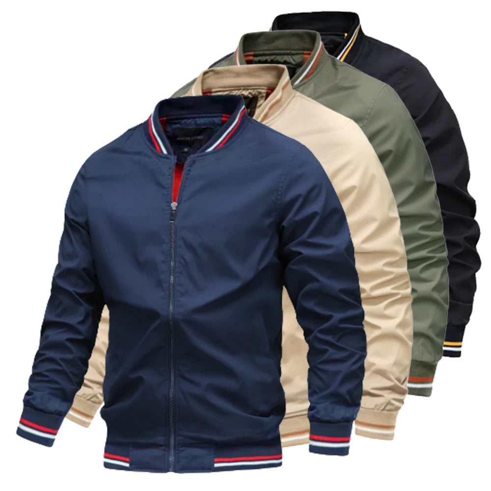 Blouson aviateur coupe-vent pour hommes