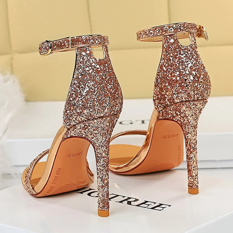 Sandales été champagne