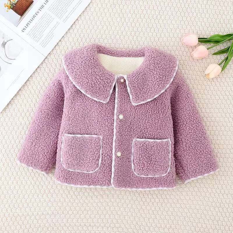 Veste d'hiver rembourrée violette