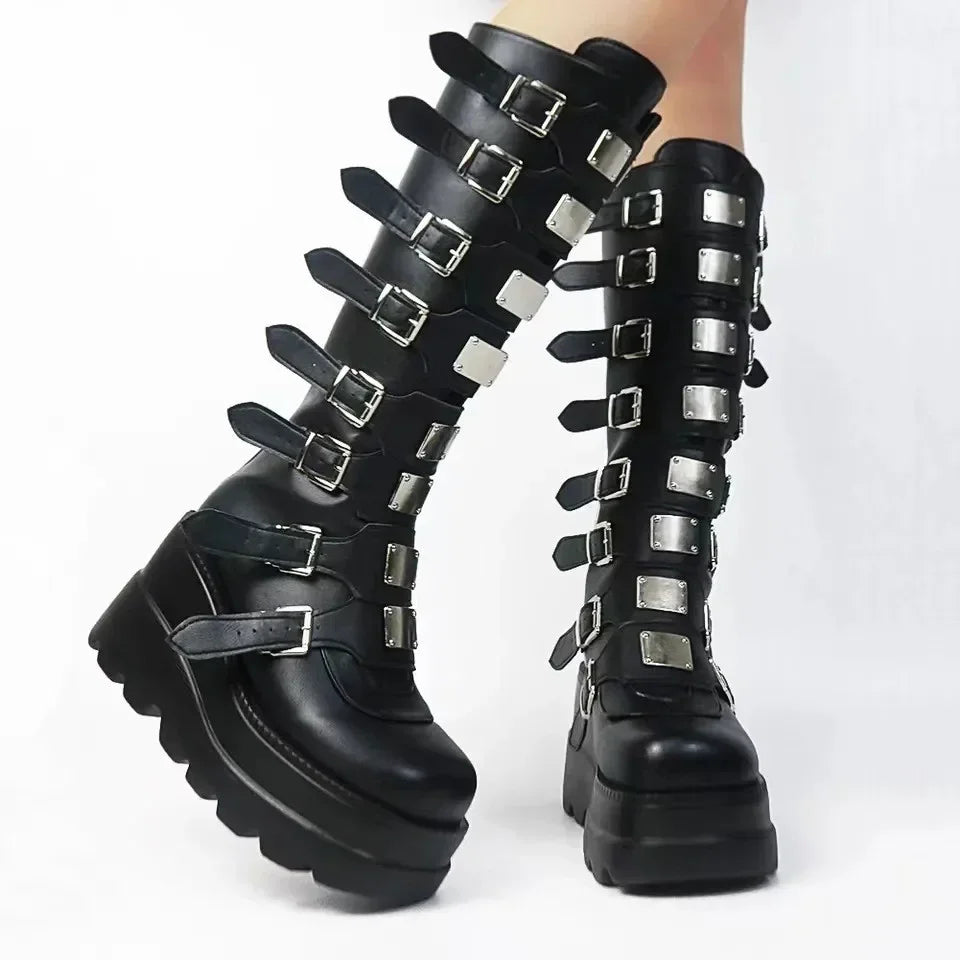 Bottes hautes noires