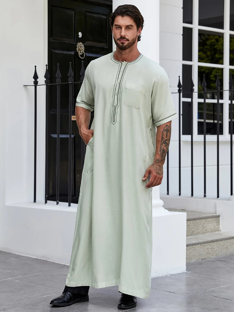 Abaya Nabil verte 