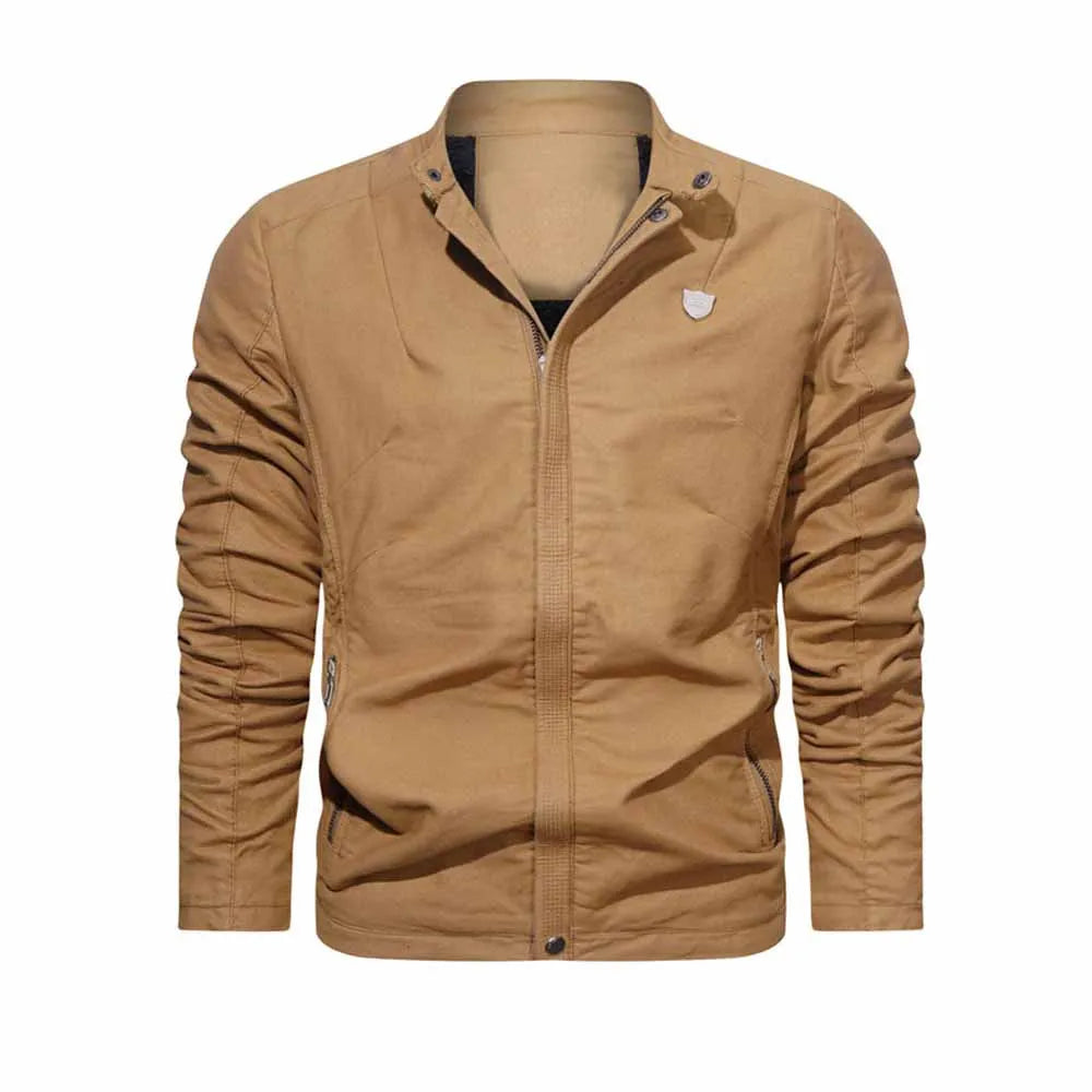 Veste d'automne moutarde