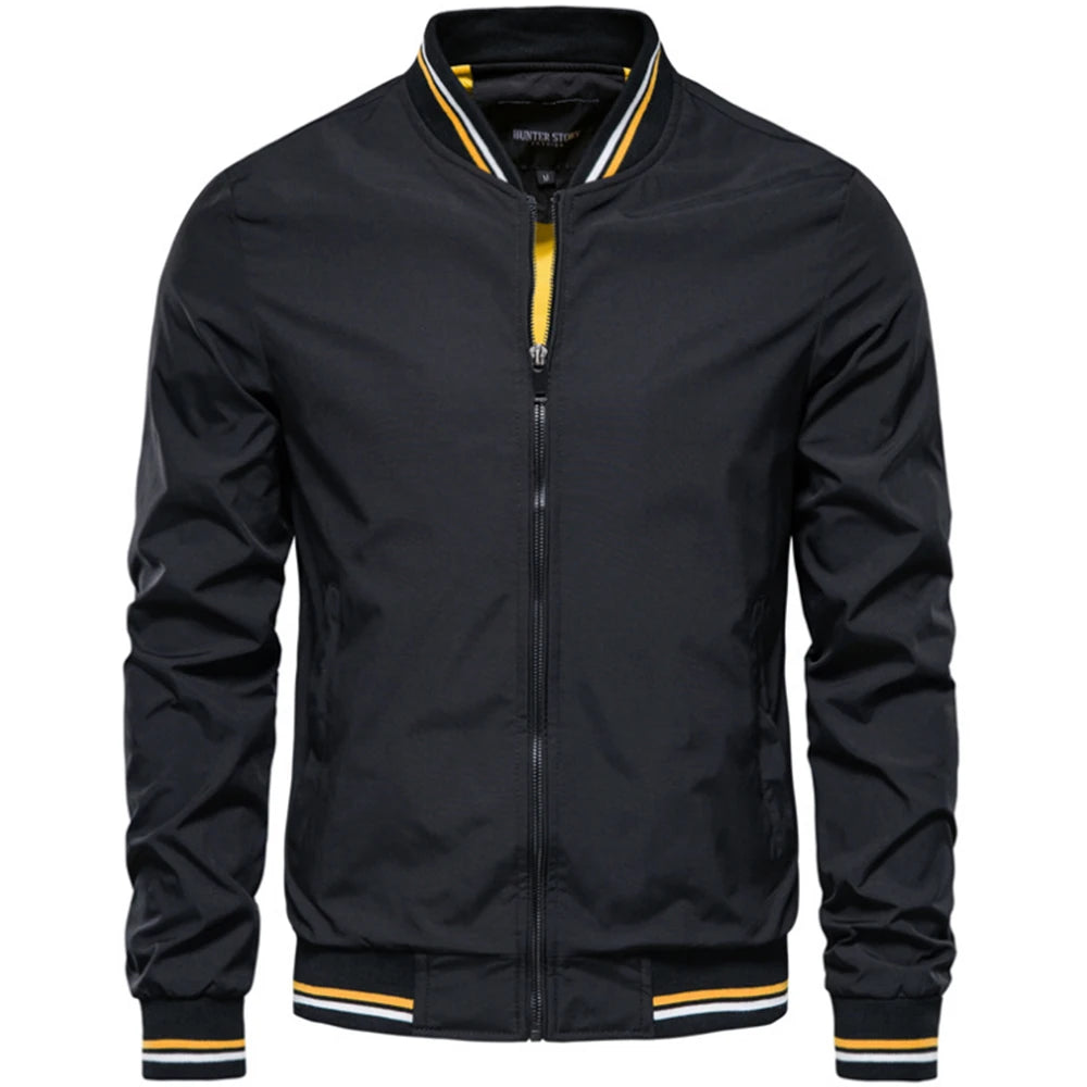 Blouson aviateur coupe-vent noir