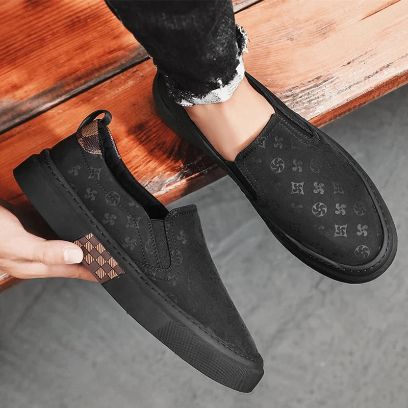 Chaussures été homme toutes noires