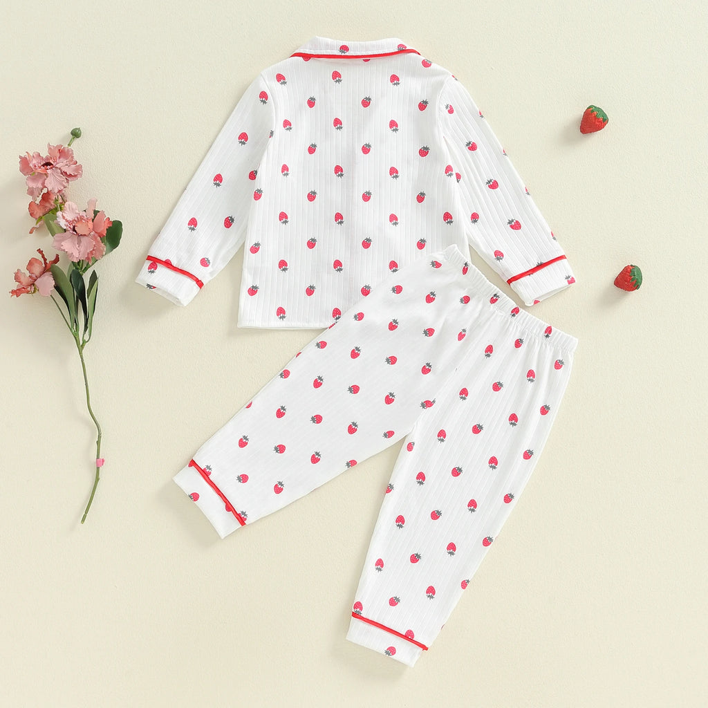 Dos Ensemble de pyjama pour bébé fille et enfant en bas âge