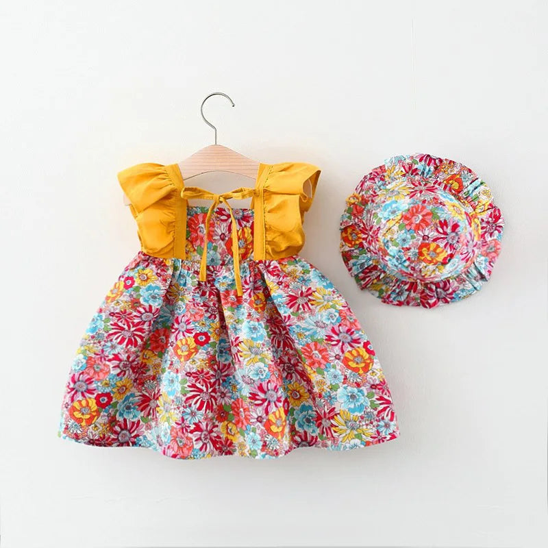 Ensemble robe avec chapeau 