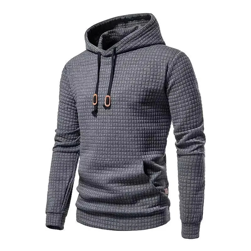 Sweat à capuche gris foncé