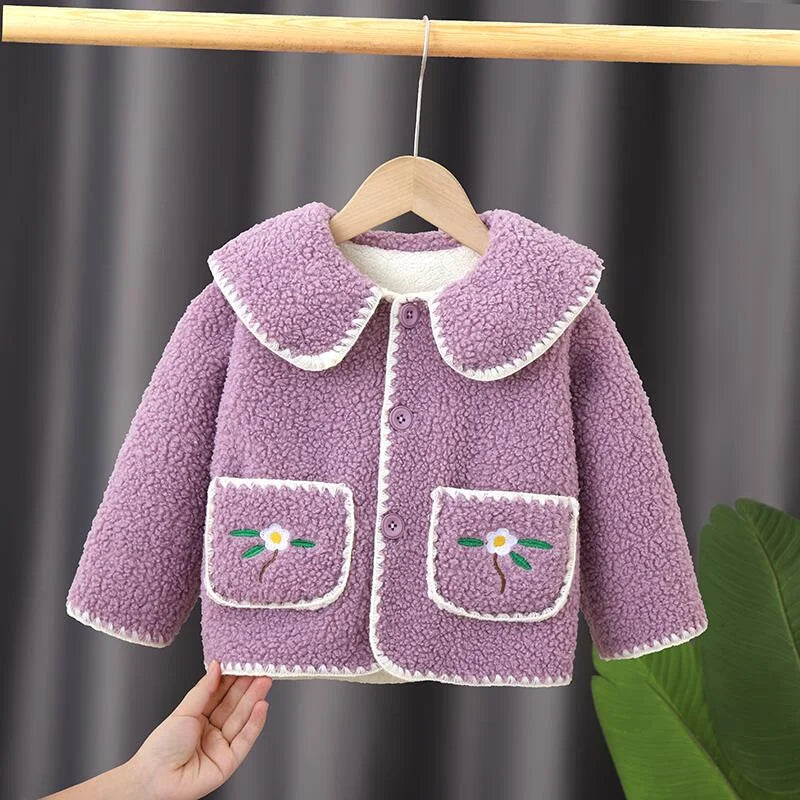 Veste d'hiver rembourrée violette