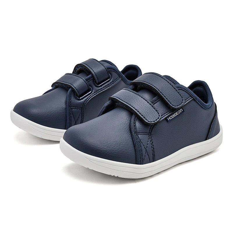 Chaussures légères en cuir bleu