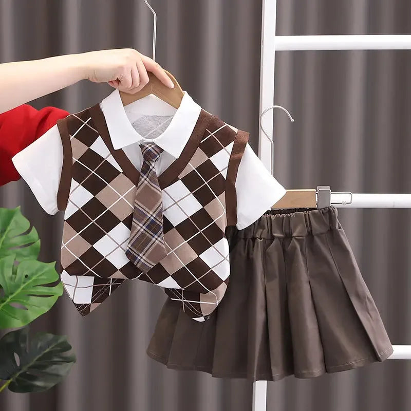 Tenue fille mode école