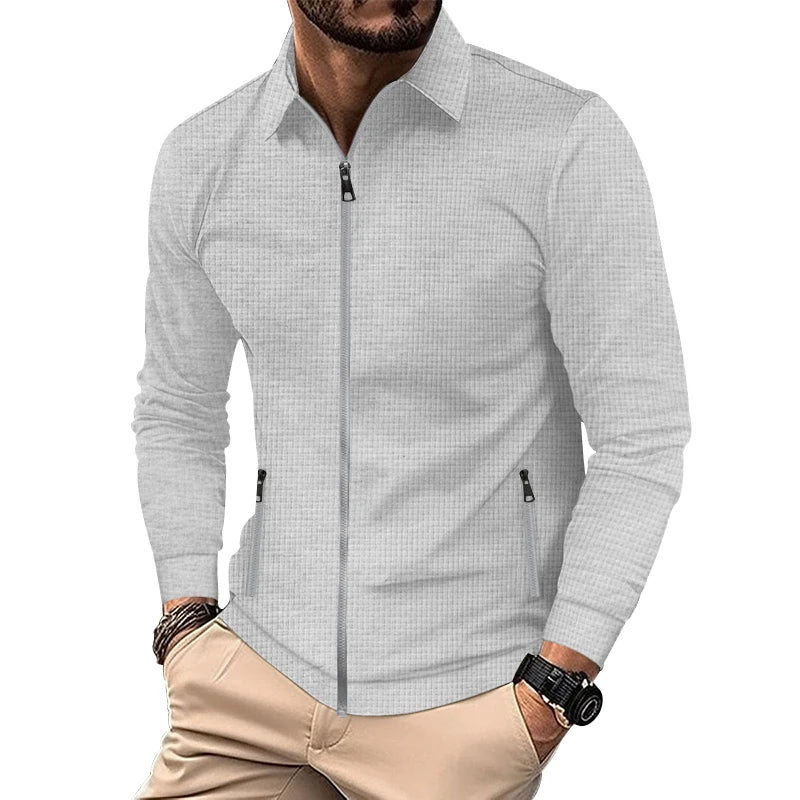 Veste confortable grise pour hommes