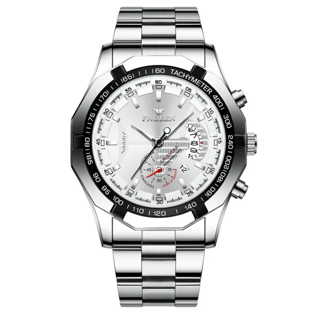 Montre de Luxe FNGEEN argent