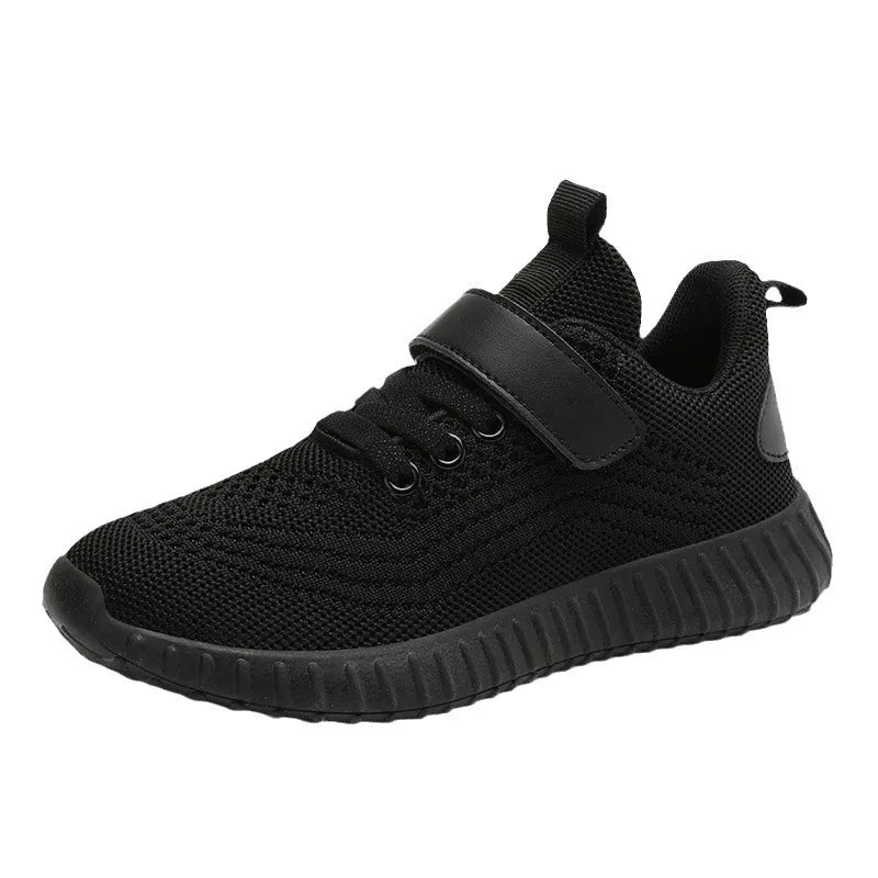 Chaussures de course d'été en maille noires