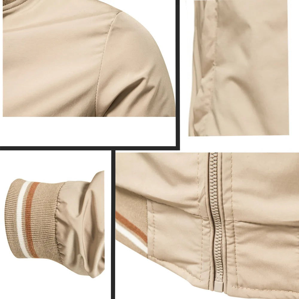 Zoom sur le blouson aviateur