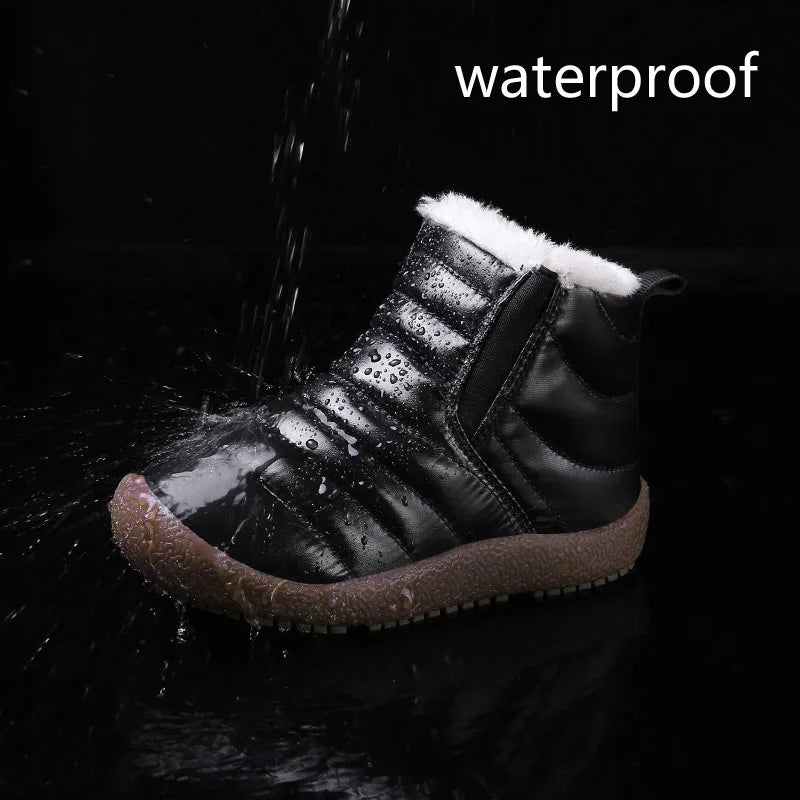 Bottes d'hiver noires waterproof