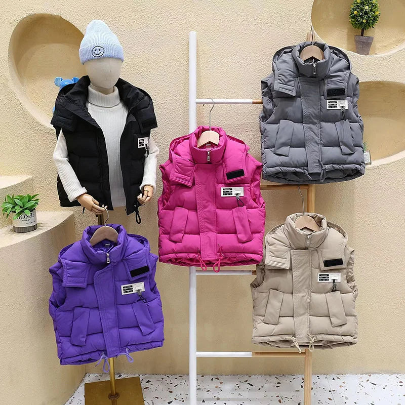Gilets à capuche pour enfants