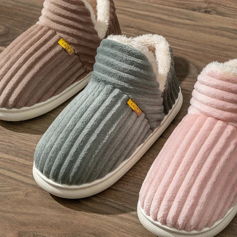Pantoufles hiver pour hommes et femmes
