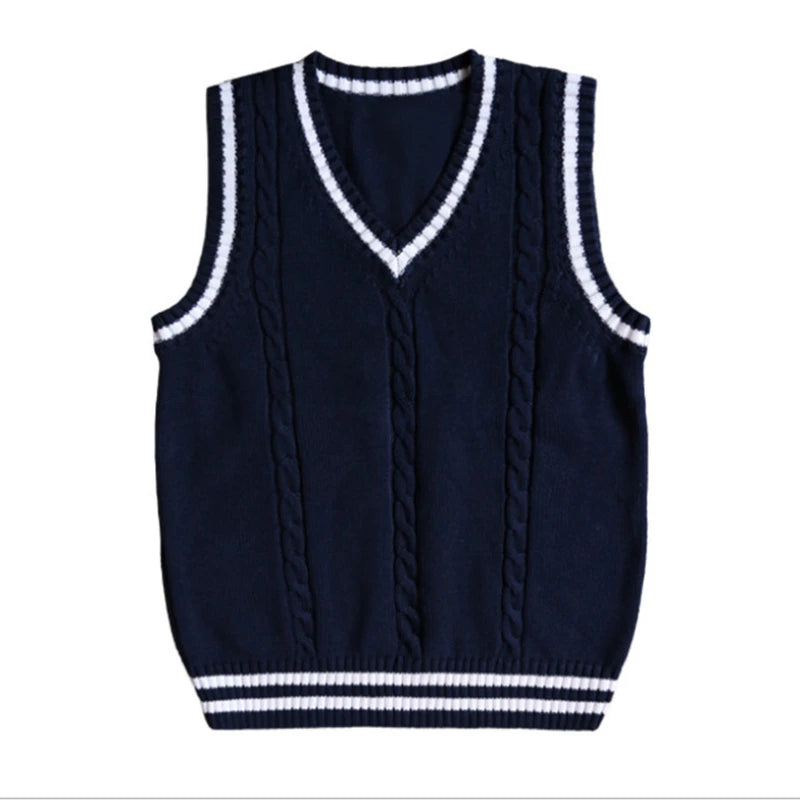 Pull pour enfants bleu marine