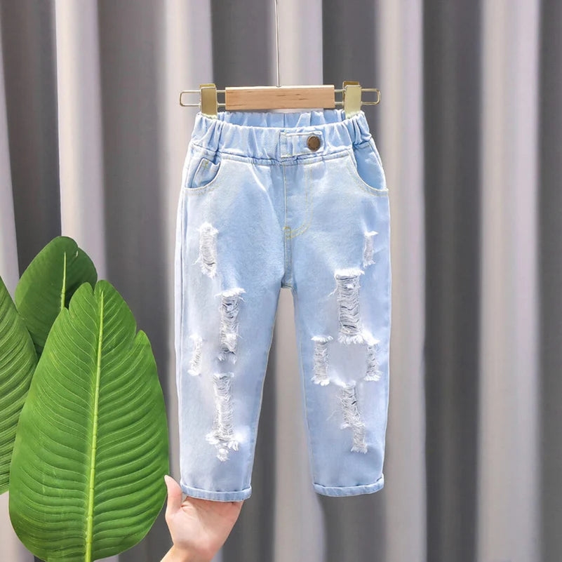 Pantalon garçon décontracté