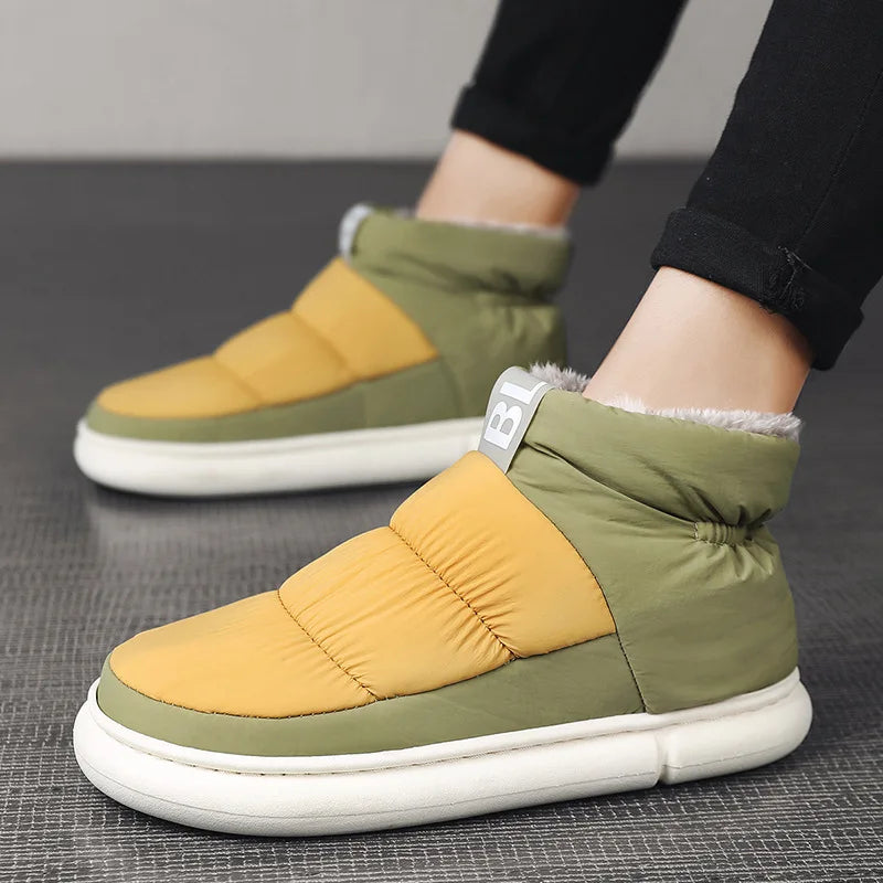 Bottes en fourrure pour l'extérieur