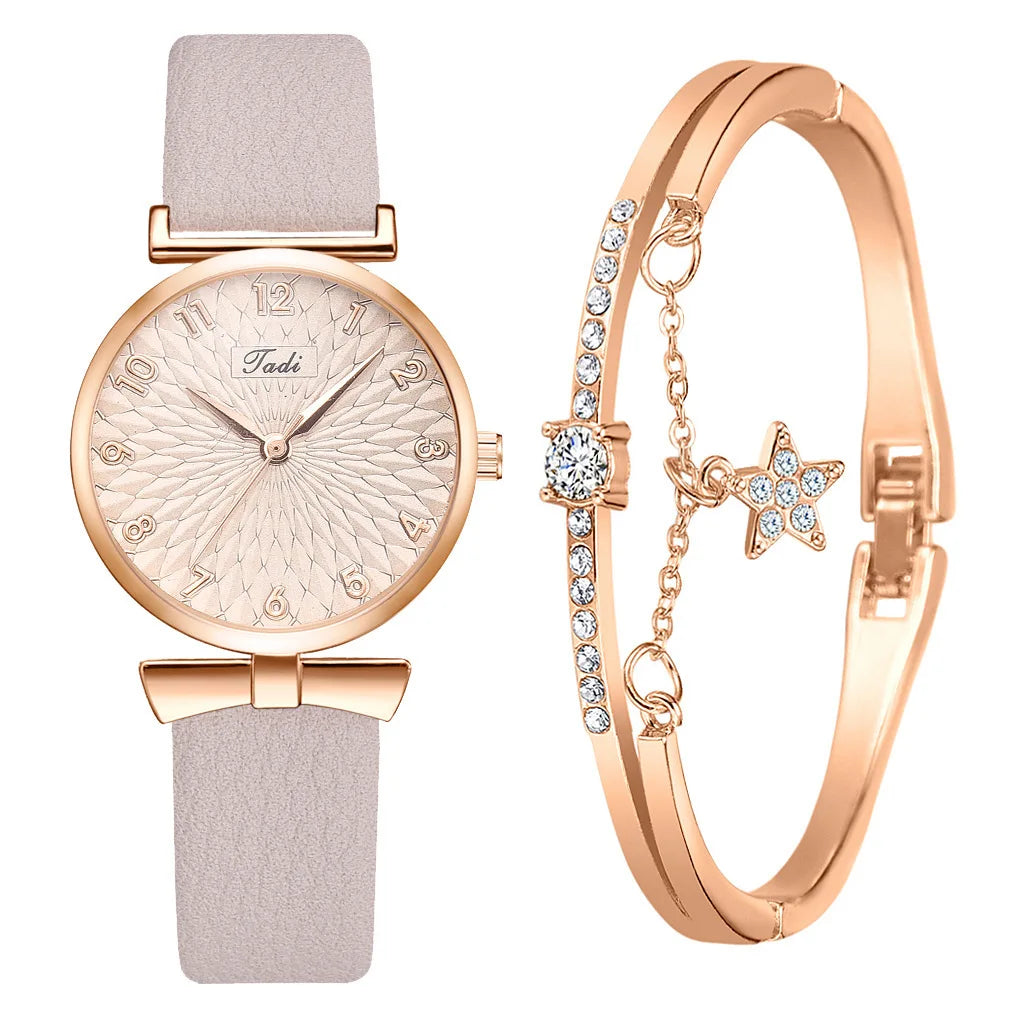Duo montre gris + bracelet 