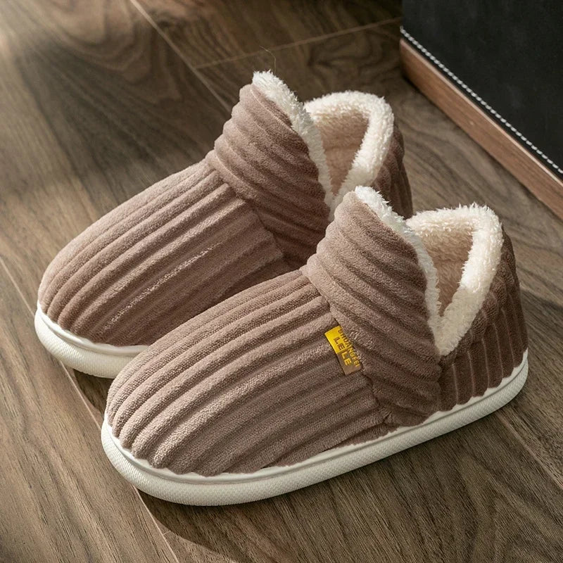 Chaussures chaudes décontractées couleur chocolat