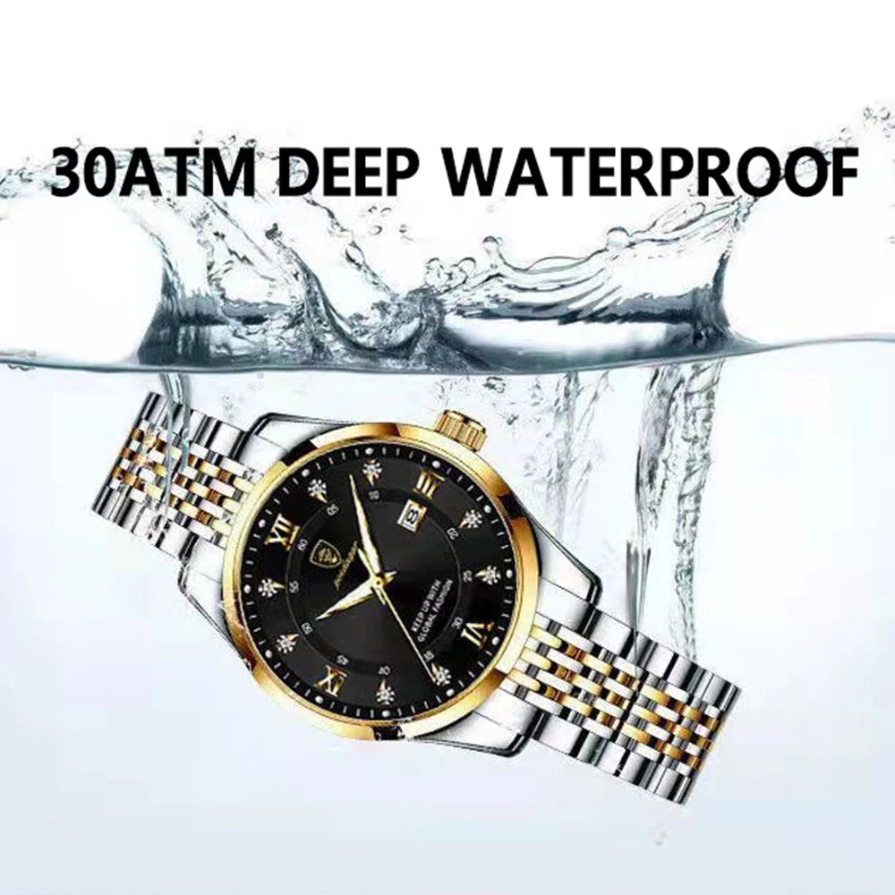 POEDAGAR Montre Femme dans l'eau