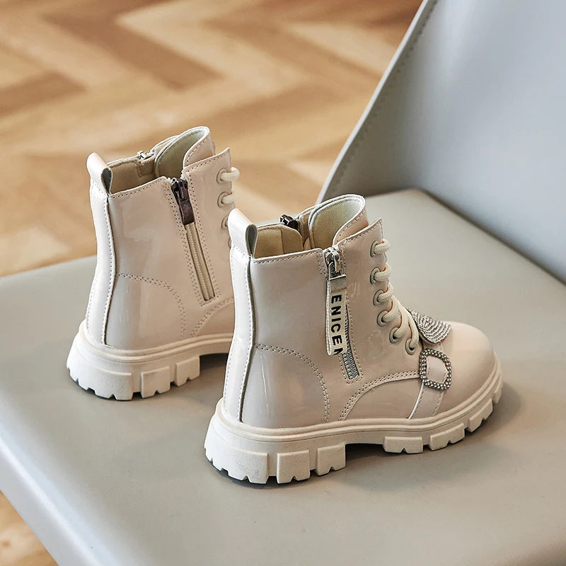 Dos chaussures beige british