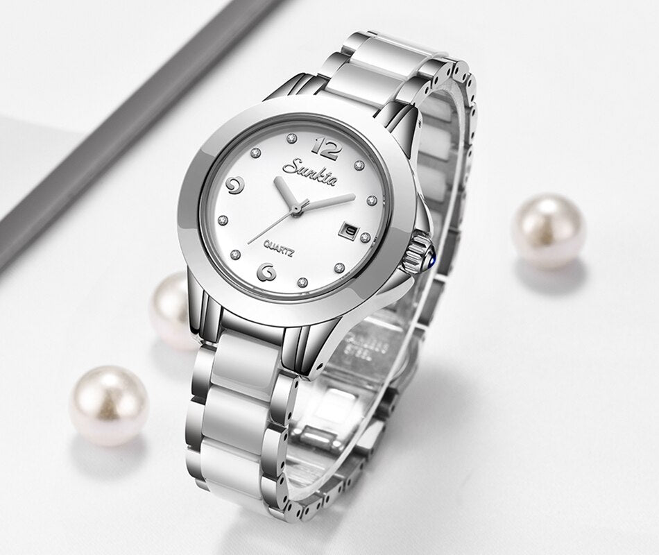 Montre tendance argent