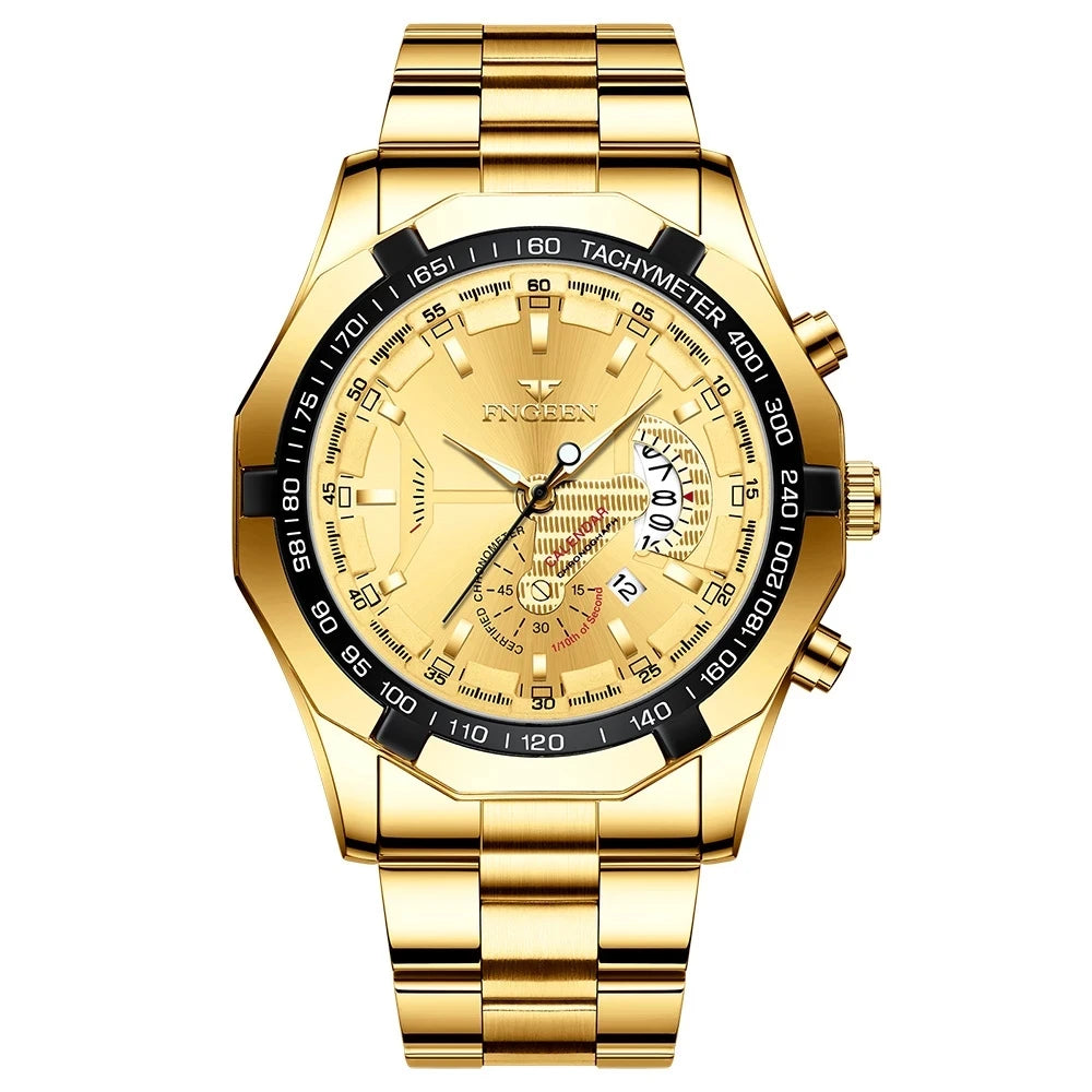 Montre de Luxe FNGEEN Or