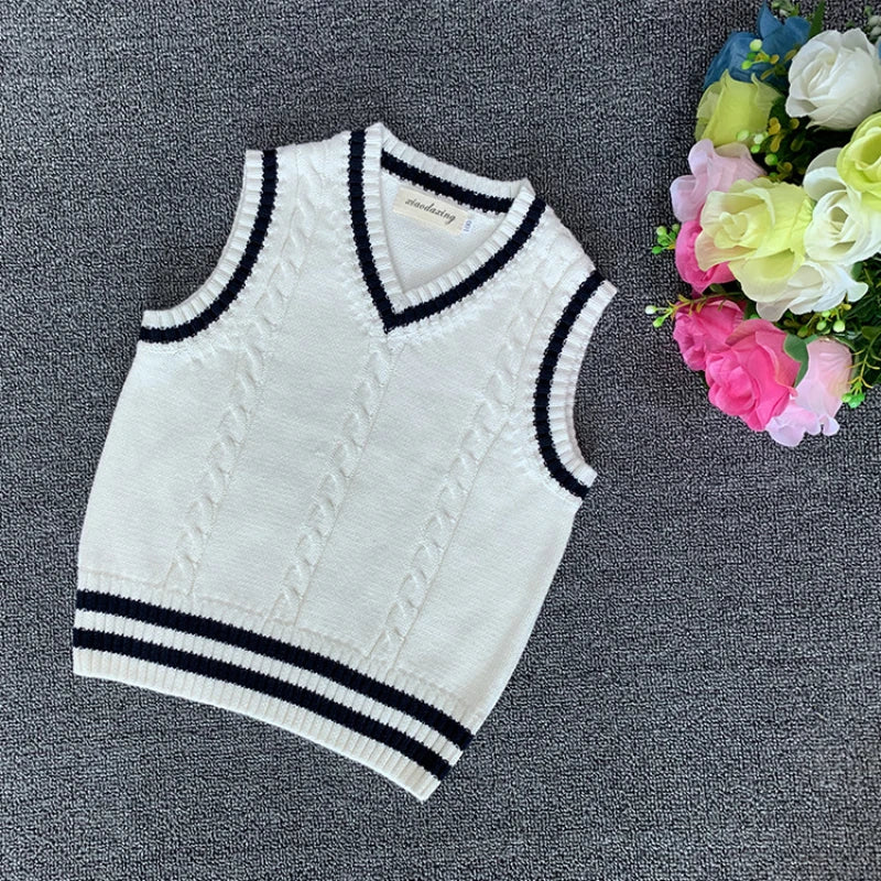 Pull pour enfants blanc