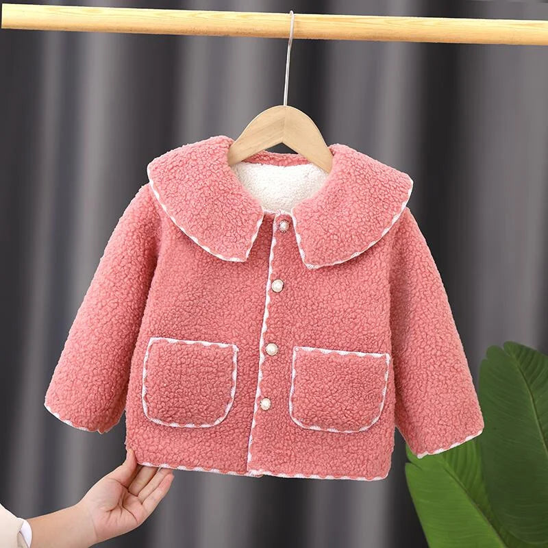 Veste d'hiver rembourrée rose