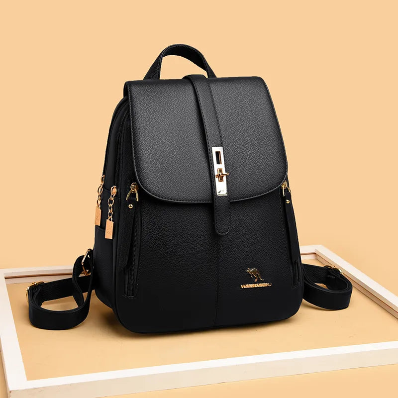 Sac à Dos de Voyage en Cuir pour Femmes