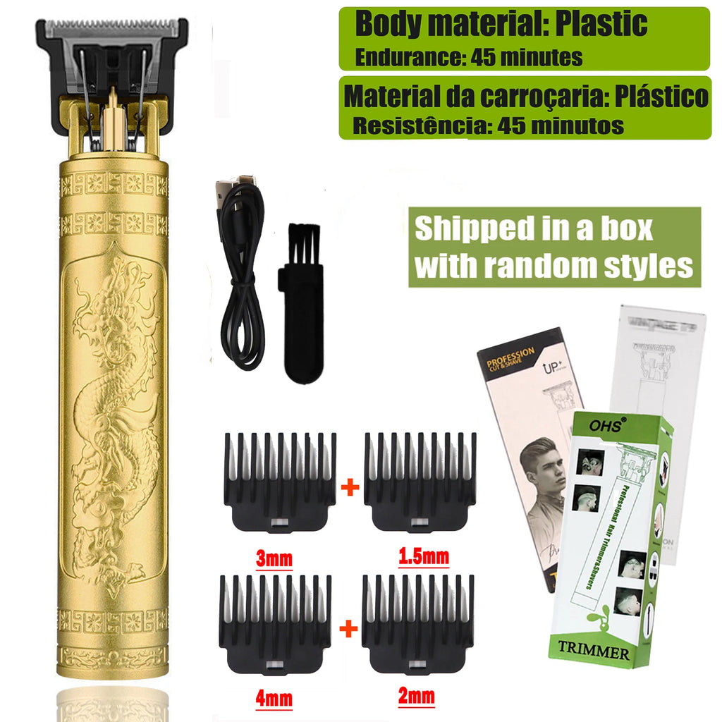  Machine à raser pour hommes tondeuse homme doré