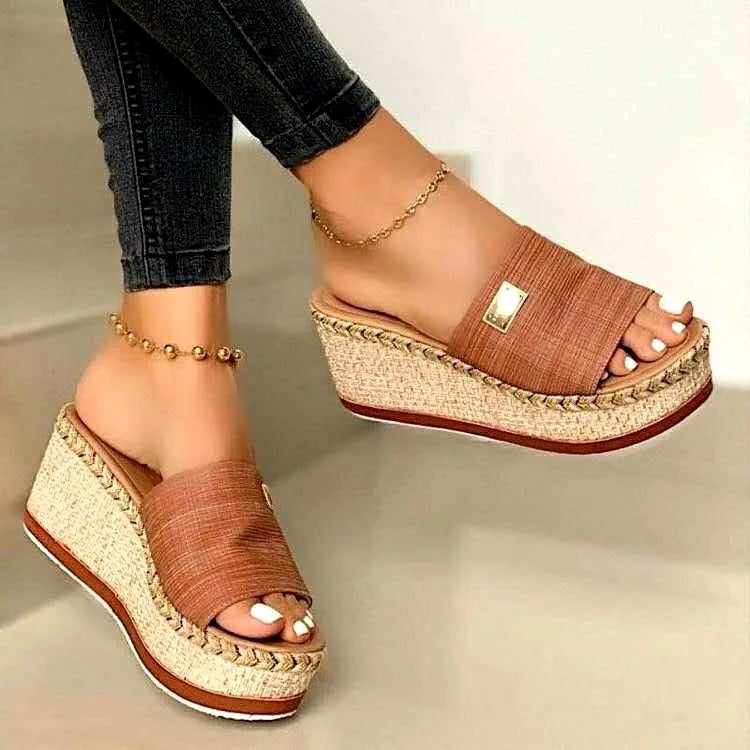 Mules marron pour femmes