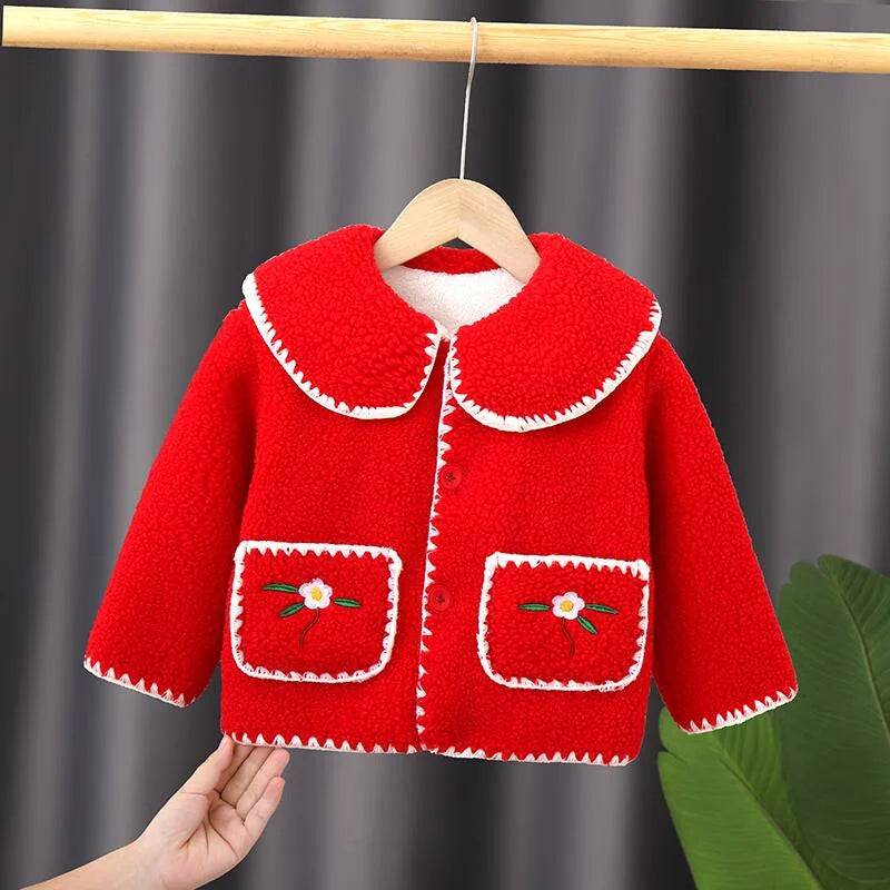 Veste d'hiver rembourrée rouge