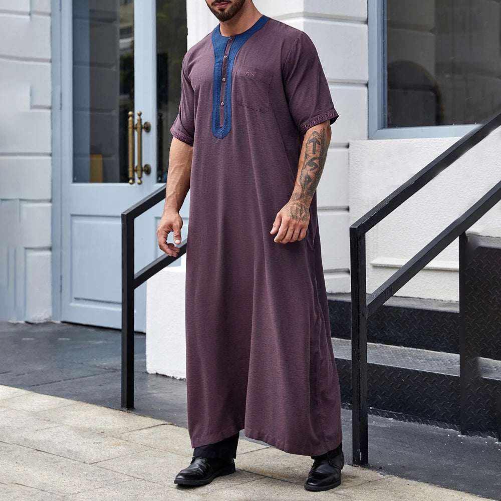 Abaya Thobe pour hommes tendance