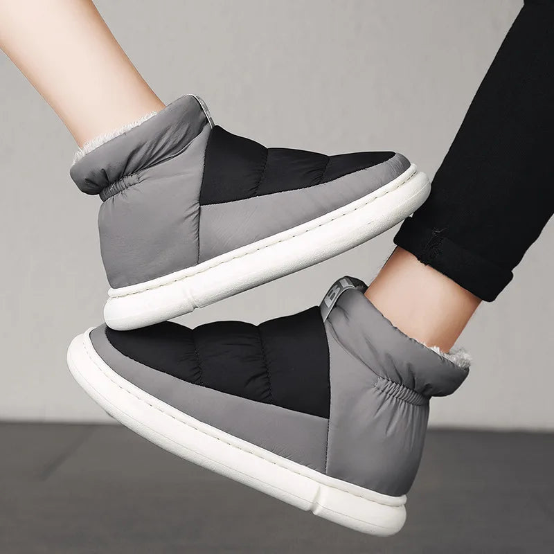 Bottes en peluche chaudes