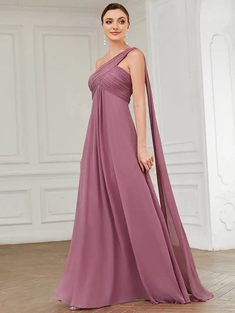 Profil robe trapèze orchidée