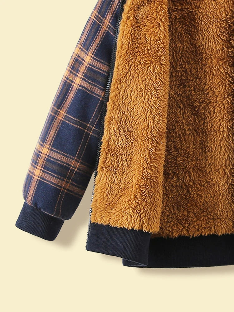 Intérieur de la veste en velours
