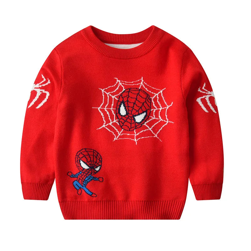 Pull en laine Spiderman