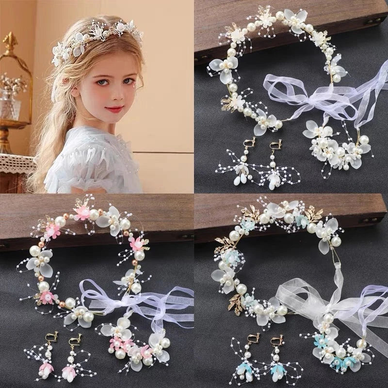 Fille portant la couronne