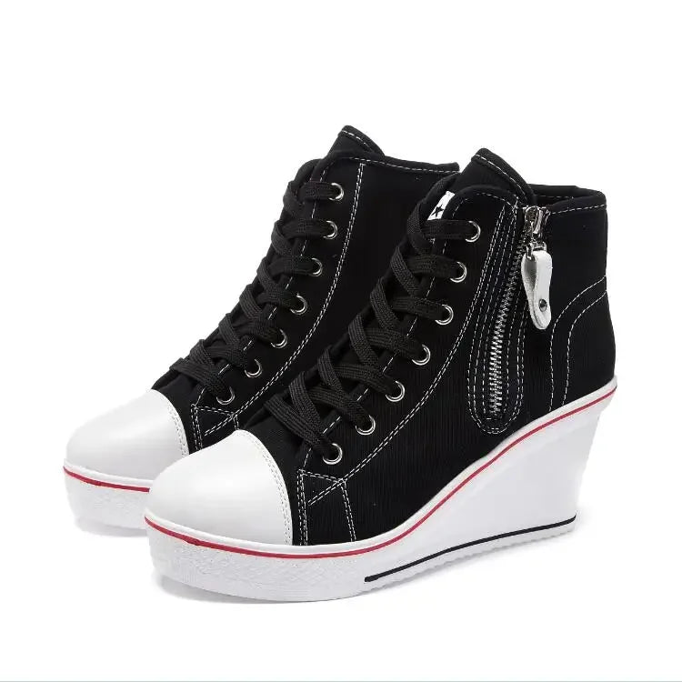 Baskets montantes noires