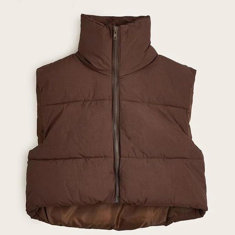 Veste hiver marron 